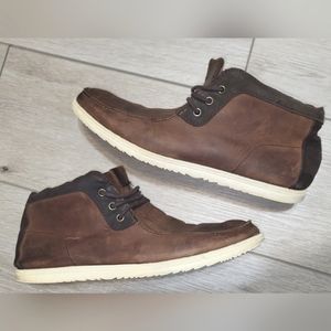 👞 Aldo Mid Top Leather Sneaker (8)